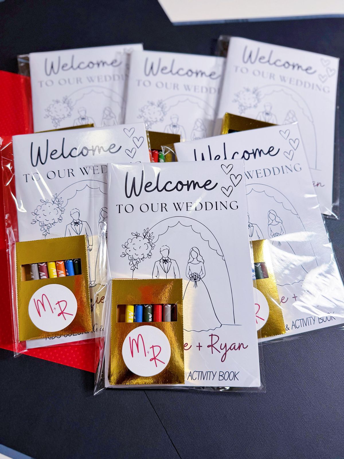 Welcome to our wedding kids activity books